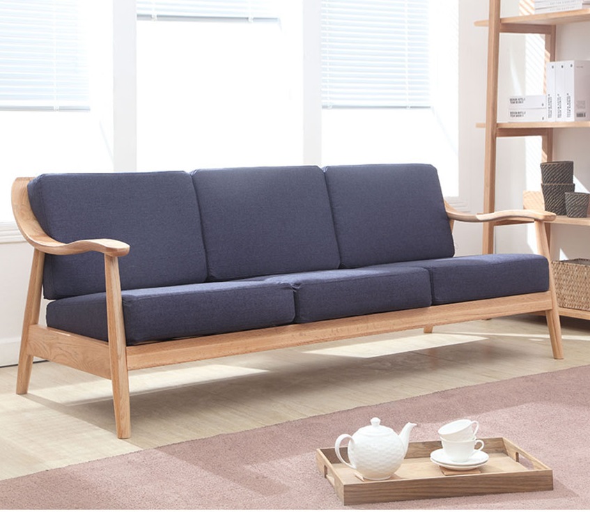 sofa văng gỗ hiện đại